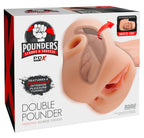 PDX Plus Double Pounder · vibrační masturbátor se dvěma otvory