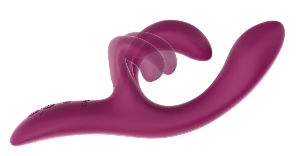 We-Vibe Nova 2 · rabbit vibrátor s ohebným ramenem · fuchsiová