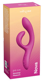 We-Vibe Nova 2 · rabbit vibrátor s ohebným ramenem · fuchsiová