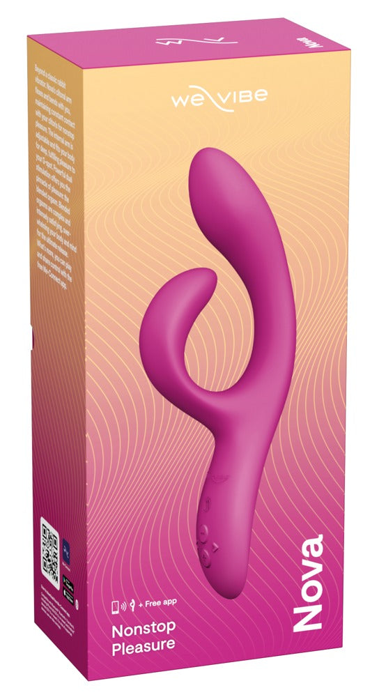 We-Vibe Nova 2 · rabbit vibrátor s ohebným ramenem · fuchsiová