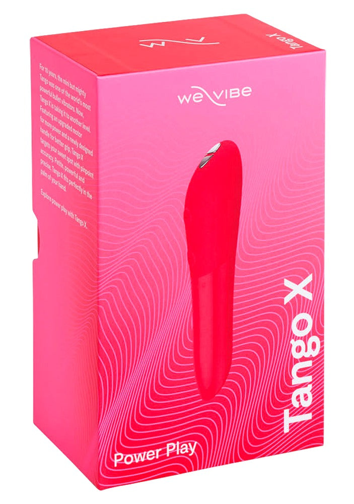 We-Vibe Tango X · bullet vibrátor · třešňově červená