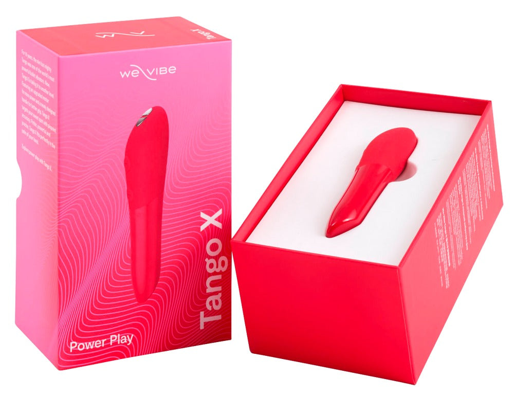 We-Vibe Tango X · bullet vibrátor · třešňově červená