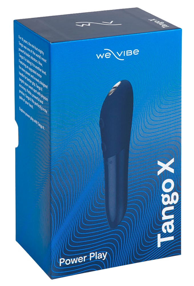 We-Vibe Tango X · bullet vibrátor · půlnoční modrá