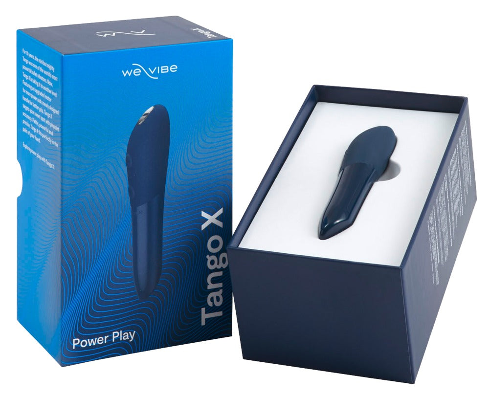 We-Vibe Tango X · bullet vibrátor · půlnoční modrá