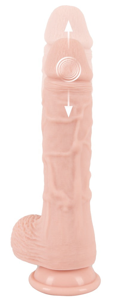 Medical Silicone RC Vibrator · realistický vibrátor s rotací a přírazy