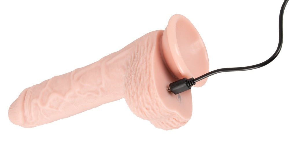 Medical Silicone RC Vibrator · realistický vibrátor s rotací a přírazy