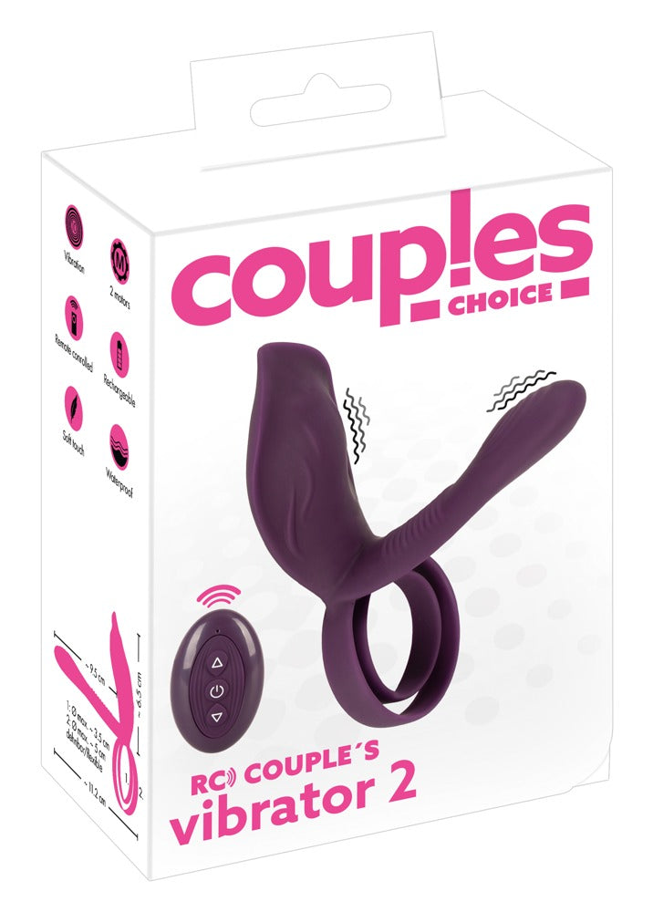 Couples Choice RC Couple's Vibrator 2 · párový vibrátor s dálkovým ovládáním