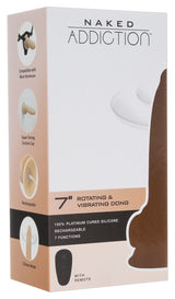 Naked Addiction 7 Rotating & Vibrating Dong · rotační vibrátor s ovladačem