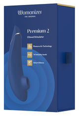 Womanizer Premium 2 · tlakový stimulátor klitorisu · borůvková