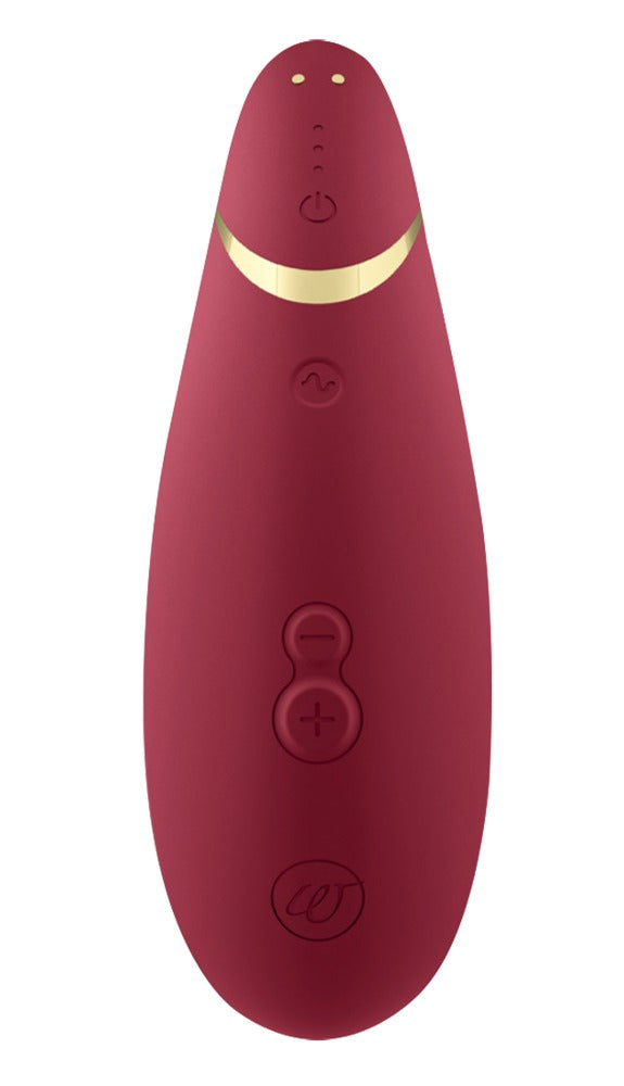 Womanizer Premium 2 · tlakový stimulátor klitorisu · bordó