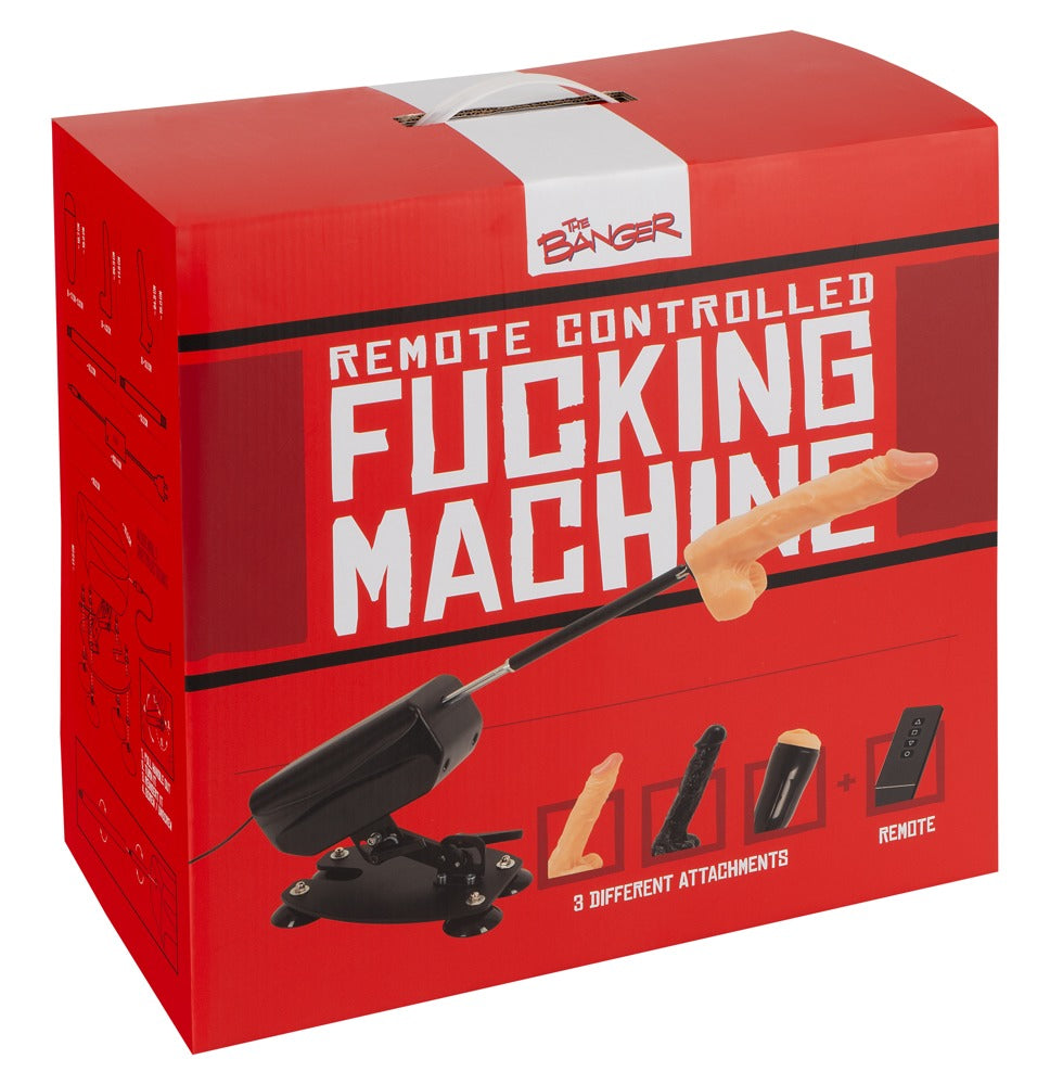 The Banger RC Fucking Machine · kompaktní sexuální stroj s dálkovým ovládáním