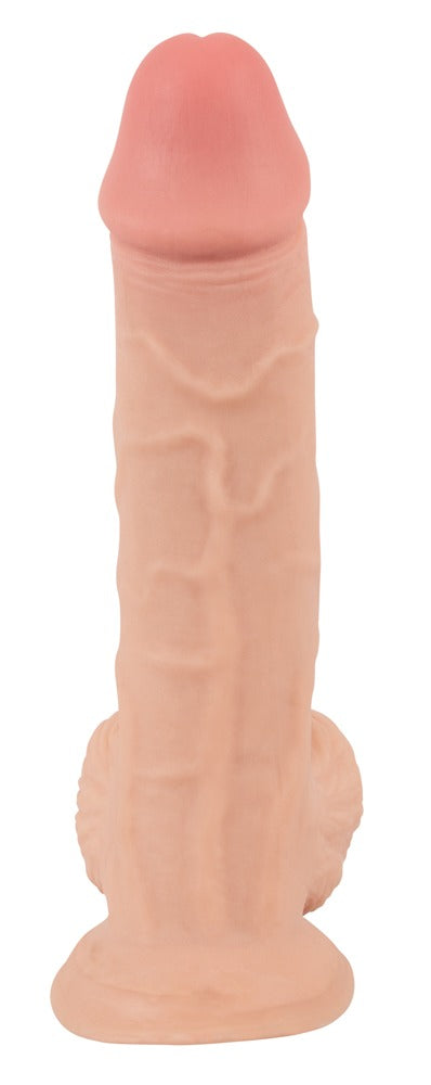 Nature Skin Dildo with movable Skin · realistické dildo s pohyblivou kůží · 19 cm