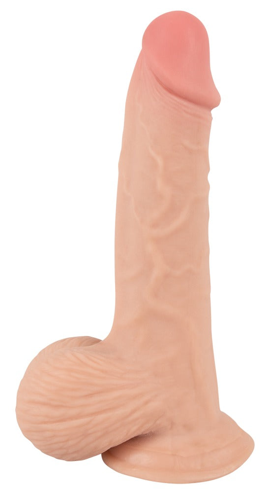 Nature Skin Dildo with movable Skin · realistické dildo s pohyblivou kůží · 19 cm