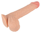 Nature Skin Dildo with movable Skin · realistické dildo s pohyblivou kůží · 19 cm