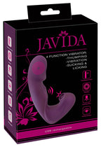 Javida 4 Function Vibrator · vibrátor se sáním na klitoris