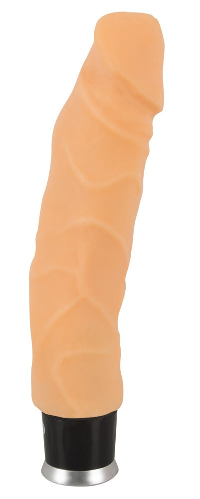 Nature Skin Big Vibe · realistický vibrátor 23 cm · světle tělová