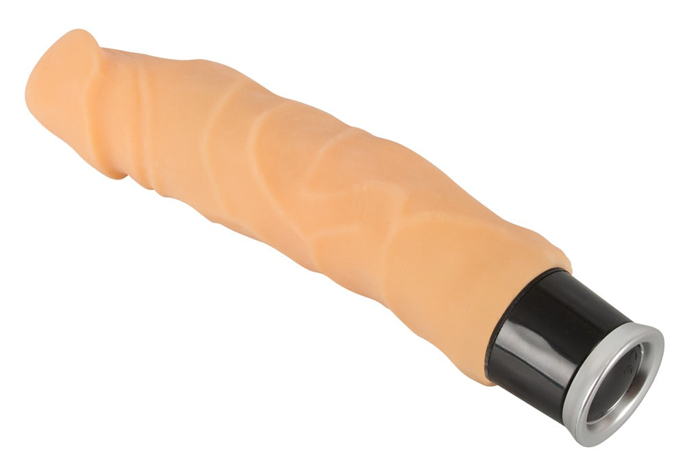 Nature Skin Big Vibe · realistický vibrátor 23 cm · světle tělová