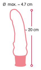 Nature Skin Real Vibe · realistický vibrátor 20 cm