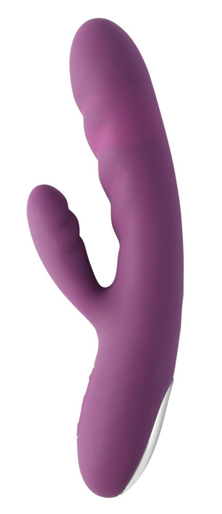 Svakom Avery · rabbit vibrátor s přirážením · lila