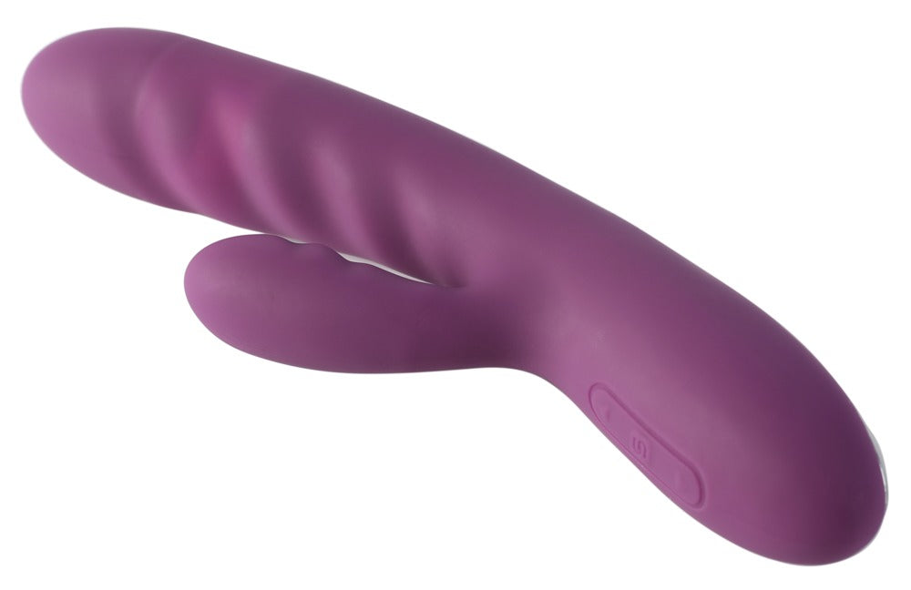 Svakom Avery · rabbit vibrátor s přirážením · lila
