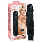 Nature Skin Big Vibe · realistický vibrátor 23 cm · černá