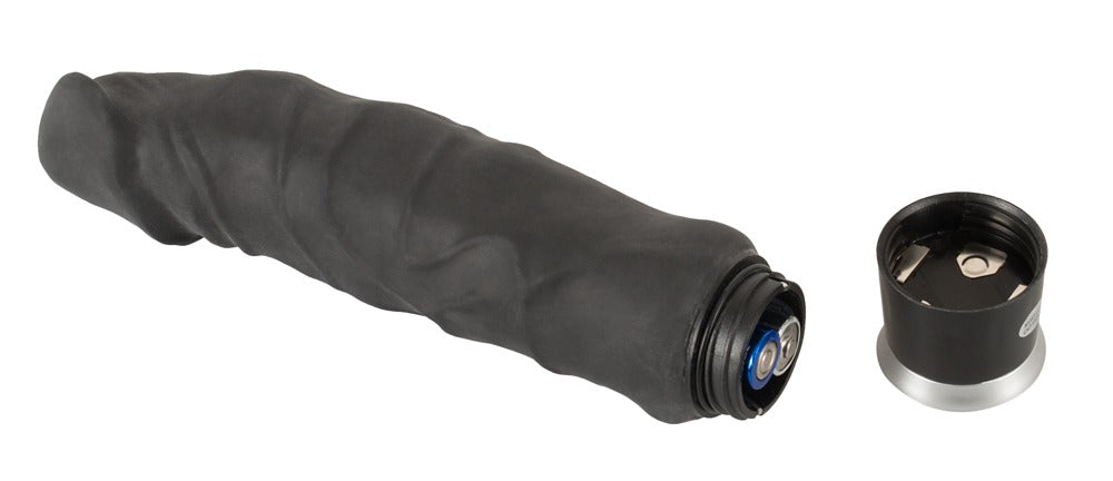 Nature Skin Big Vibe · realistický vibrátor 23 cm · černá