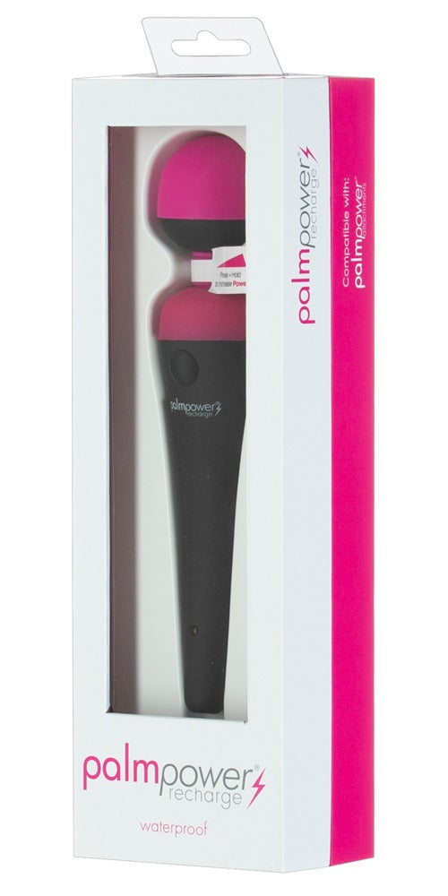 Palmpower Recharge · nabíjecí masážní hlavice, růžová