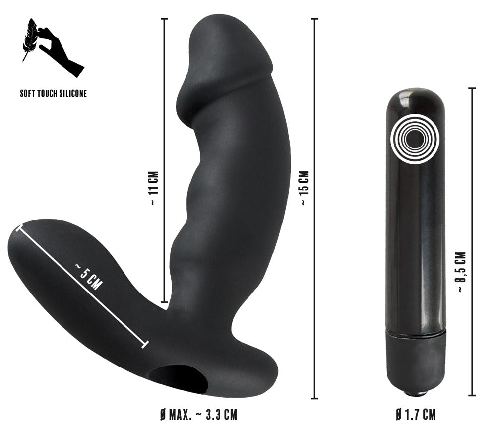 Rebel Cock-shaped vibe · anální vibrátor se stimulátorem hráze