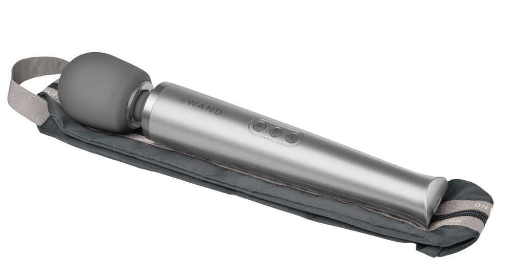 Le Wand Rechargeable Vibrating Massager · masážní hlavice · šedá