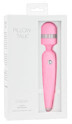 Pillow Talk Cheeky · vibrační masážní hlavice, růžová
