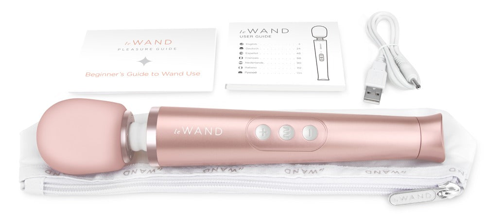 Le Wand Petite · masážní hlavice · rose gold