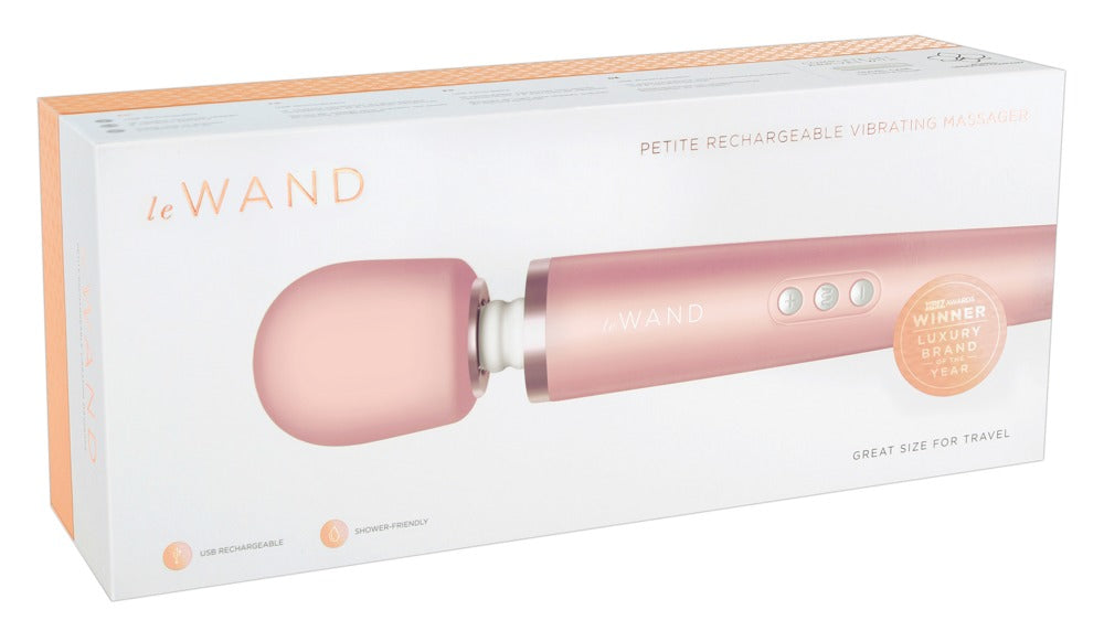 Le Wand Petite · masážní hlavice · rose gold