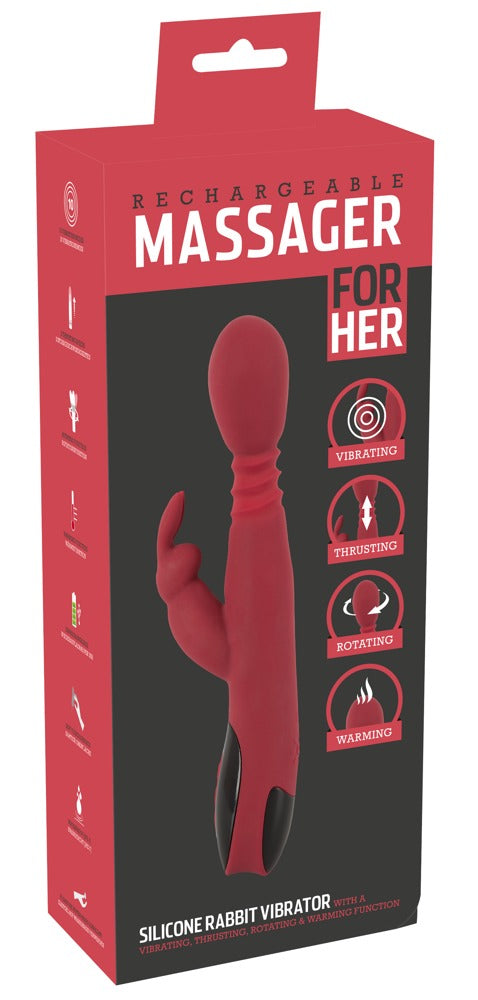 You2Toys Silicone Rabbit Vibrator · rabbit vibrátor s hřejivou funkcí