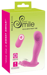 Sweet Smile G-Spot Panty Vibe · vibrátor do kalhotek s dálkovým ovládáním