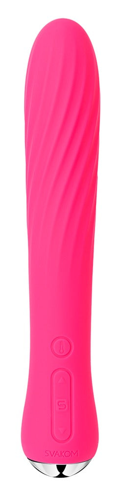 SVAKOM Anya Plum Red · vibrátor s vyhřívací funkcí