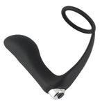 Black Velvets Vibrating Ring & Plug · anální kolík s erekčním kroužkem