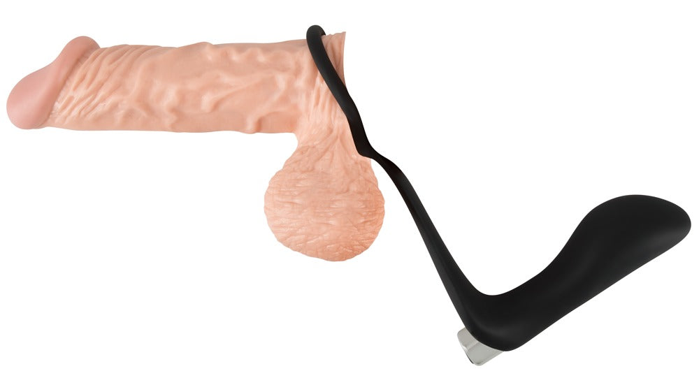 Black Velvets Vibrating Ring & Plug · anální kolík s erekčním kroužkem