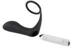 Black Velvets Vibrating Ring & Plug · anální kolík s erekčním kroužkem