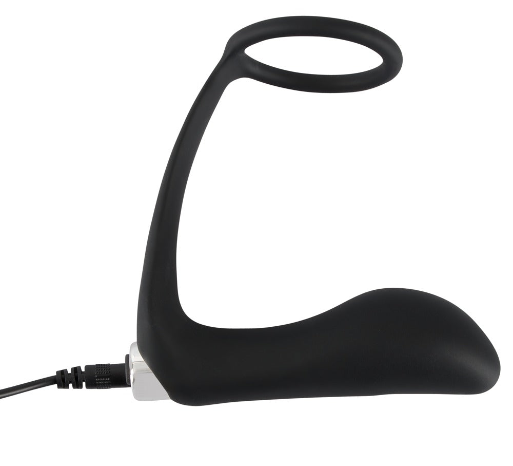 Black Velvets Vibrating Ring & Plug · anální kolík s erekčním kroužkem