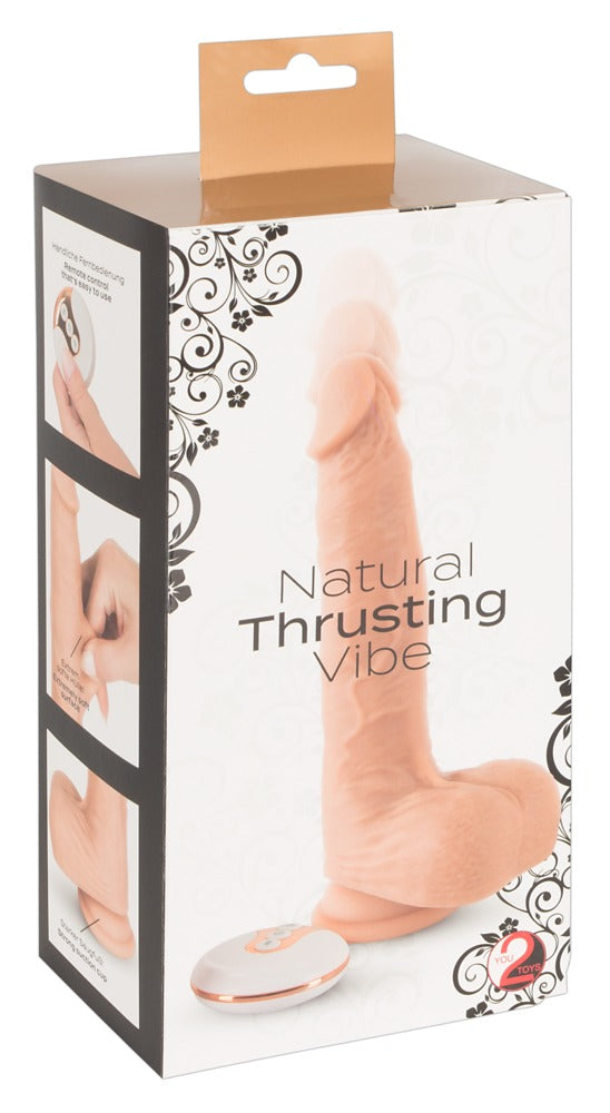 You2Toys Natural Thrusting Vibe · realistický přirážecí vibrátor