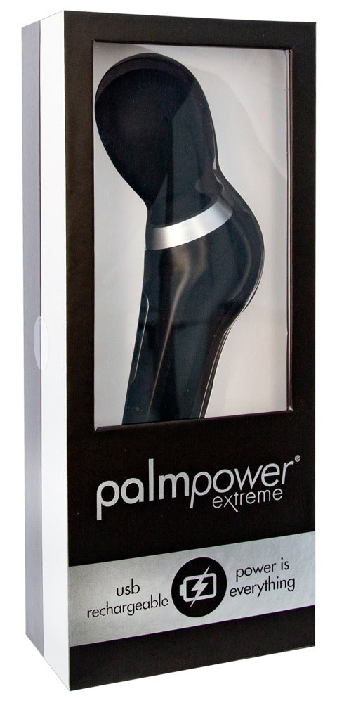 Palmpower Extreme · masážní hlavice s flexibilní hlavou · černá