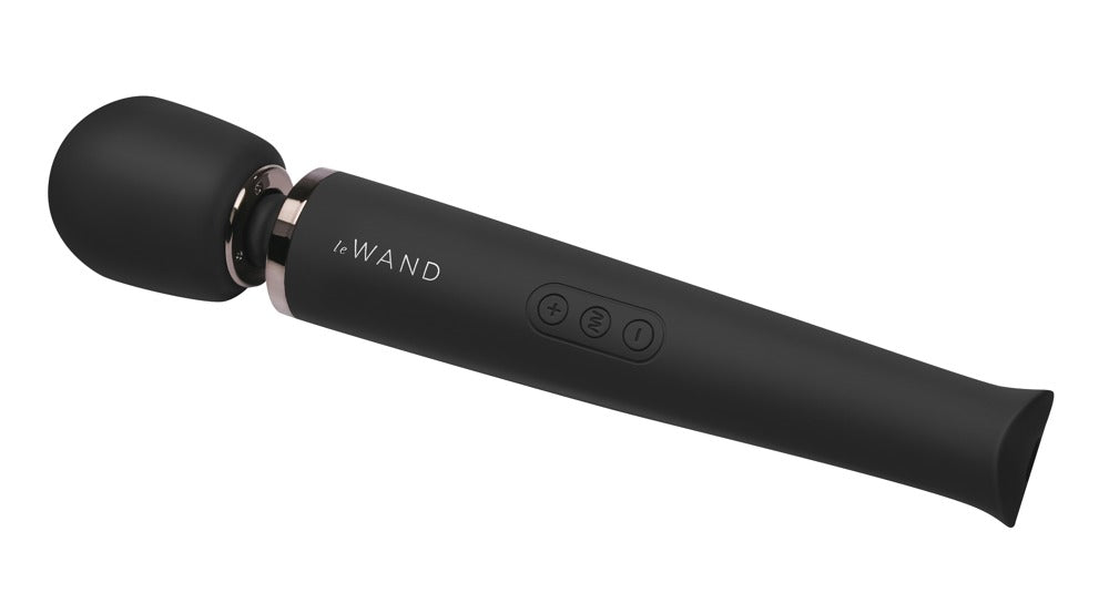 Le Wand Rechargeable Vibrating Massager · masážní hlavice · černá