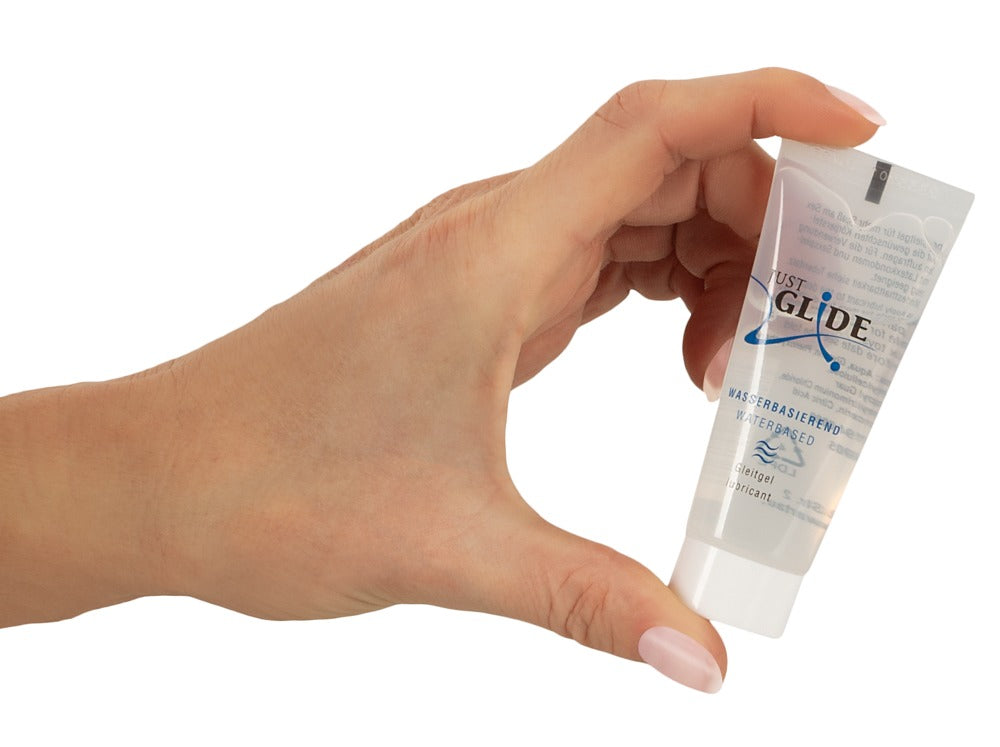 Just Glide · lubrikační gel na vodní bázi, 20 ml