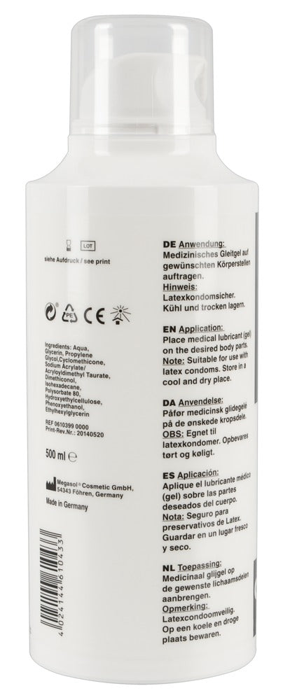 Fisting Gel + Cleaner · gel pro fisting a čistič pomůcek, 500 ml