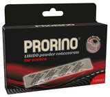 Hot Prorino Black Line Libido Powder · doplněk stravy pro ženy (7 sáčků)