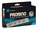 Hot Prorino Black Line Potency Powder · doplněk stravy pro muže (7 sáčků)