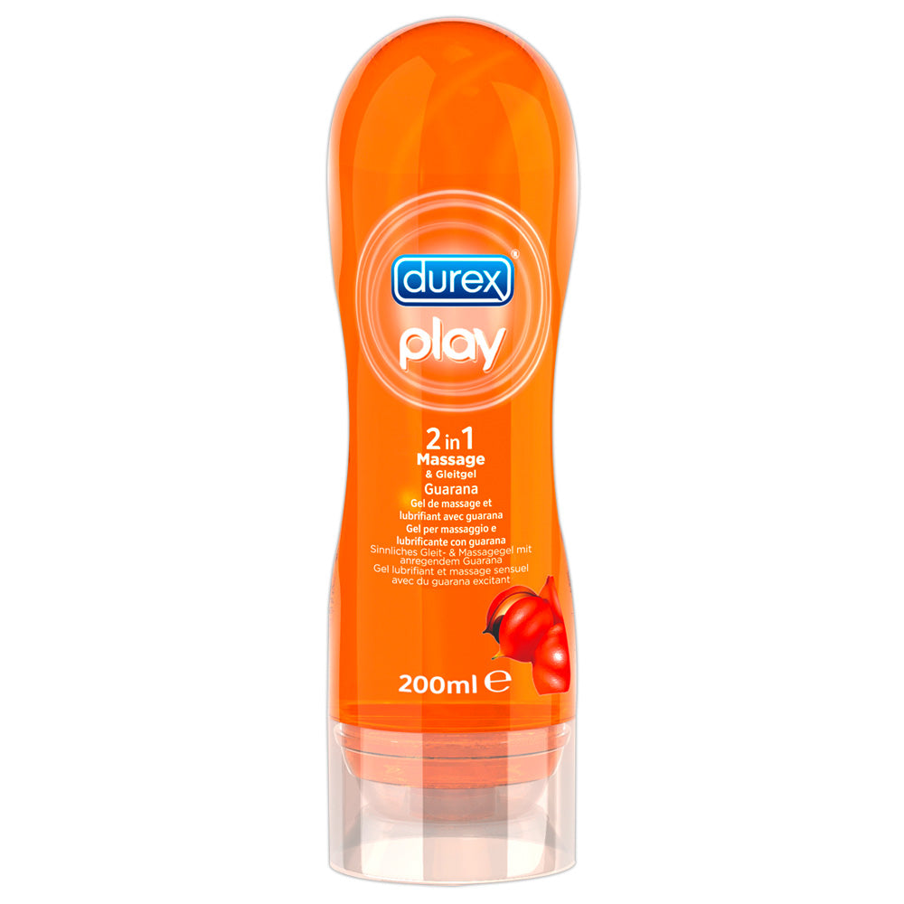 Durex Play 2in1 Massage Guarana · masážní a lubrikační gel 200 ml
