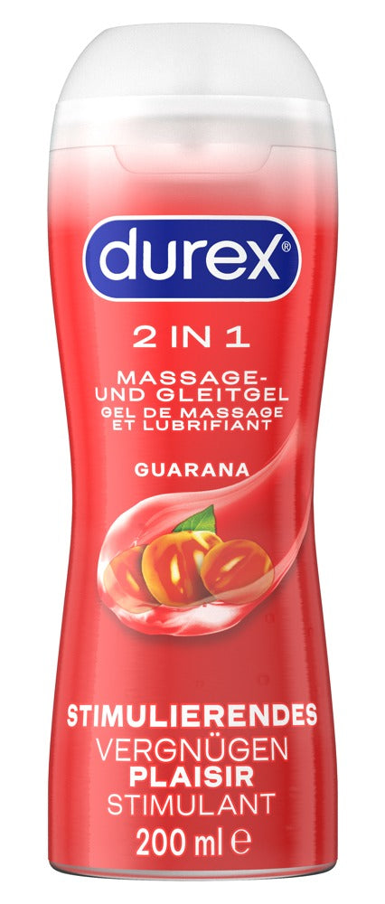 Durex Play 2in1 Massage Guarana · masážní a lubrikační gel 200 ml
