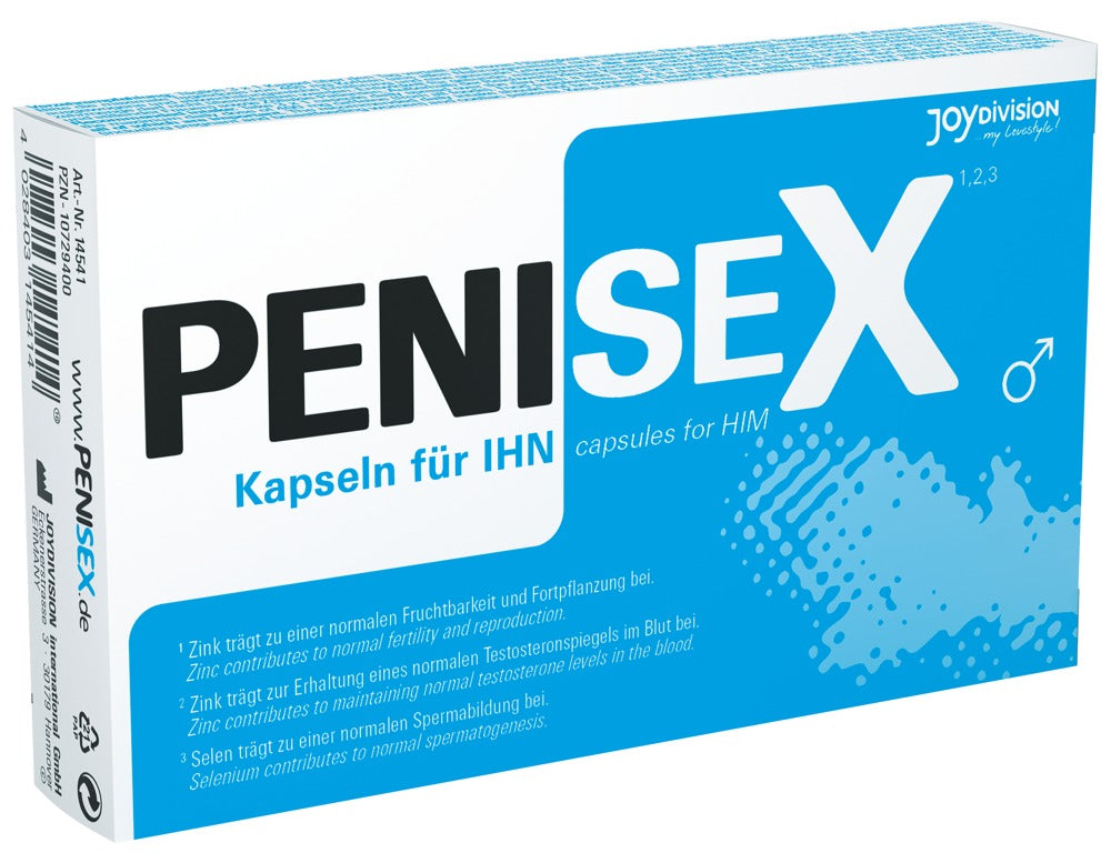 JoyDivision PENISEX · doplněk stravy pro muže (40 kapslí)