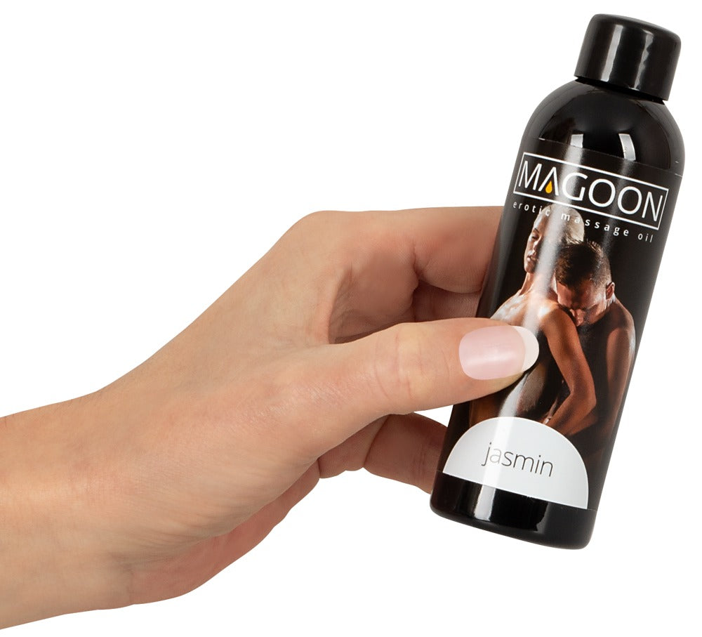 Magoon Jasmine · erotický masážní olej s vůní jasmínu, 100 ml